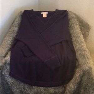 Soft purple sweater